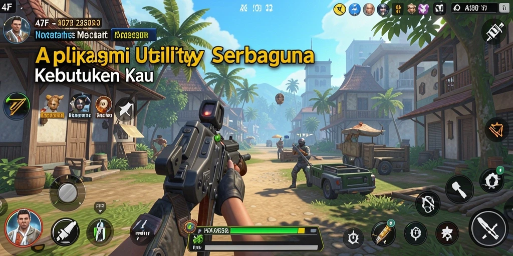 Antarmuka bersih dan fitur lengkap untuk aplikasi Utility.