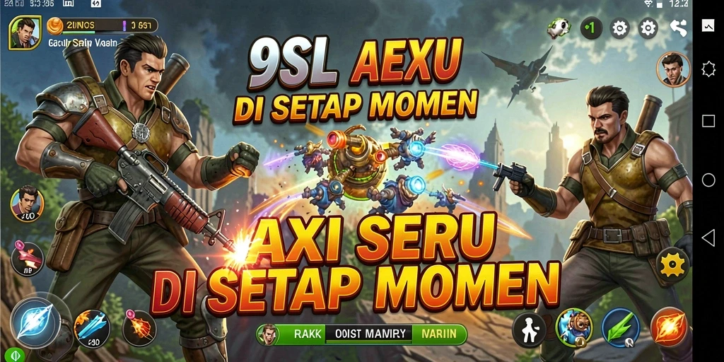Gameplay penuh aksi dan tantangan di 9SL.