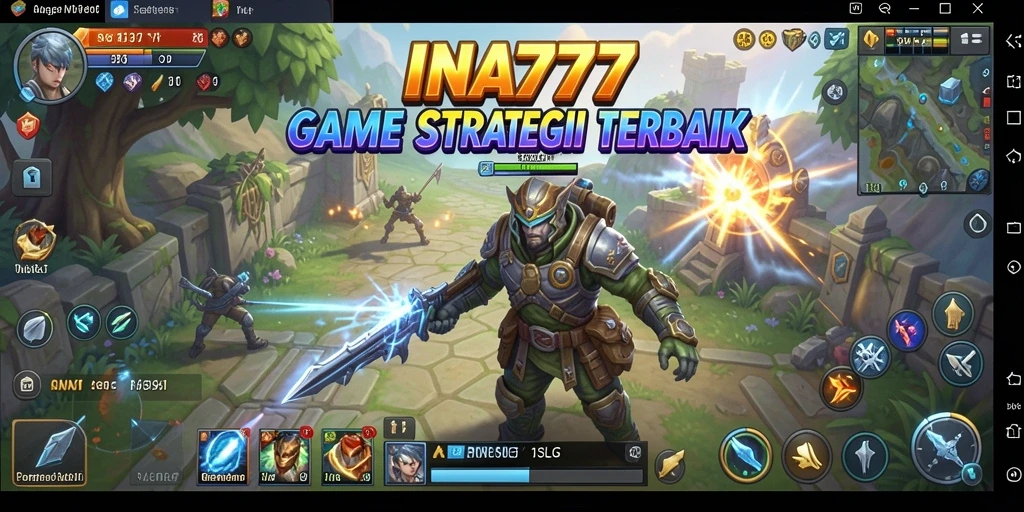 Tampilan menakjubkan dari gameplay strategis INA777.