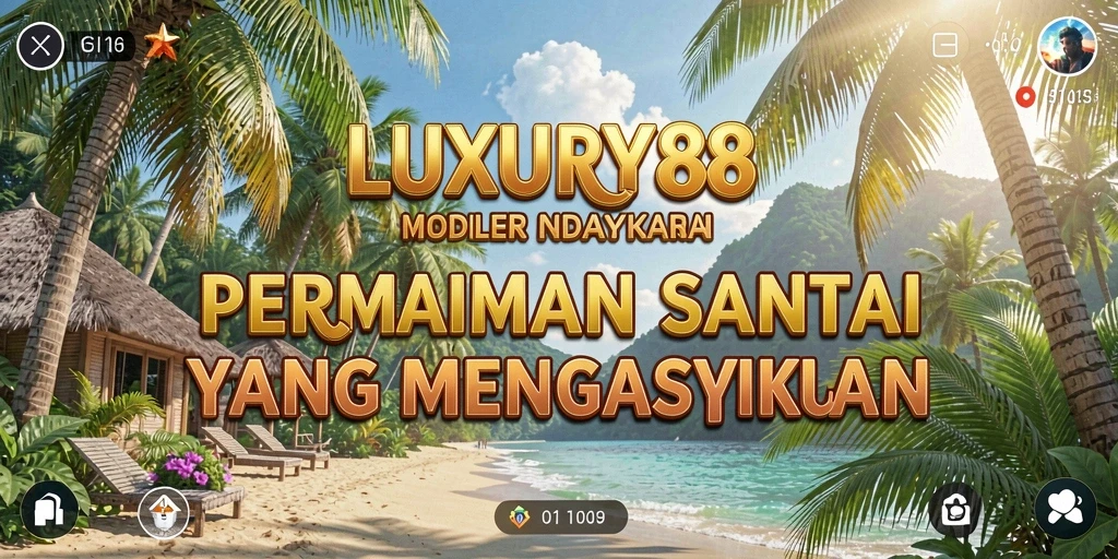 Screenshot gameplay LUXURY88 menampilkan aksi seru dalam permainan santai.