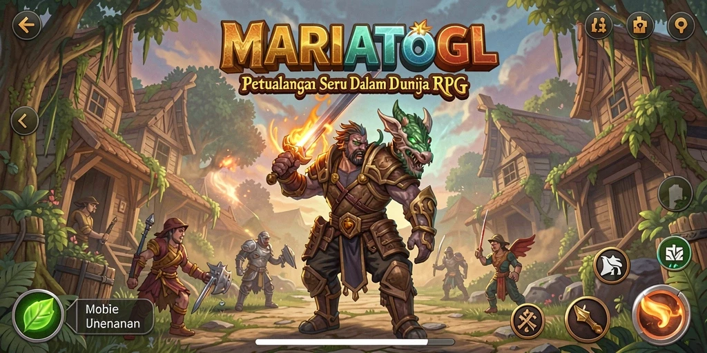 Tampilan gameplay MARIATOGL yang menarik dalam petualangan RPG.