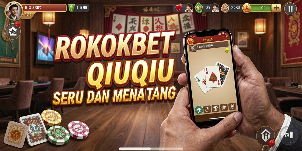 Gameplay seru ROKOKBET dalam QiuQiu yang menantang.
