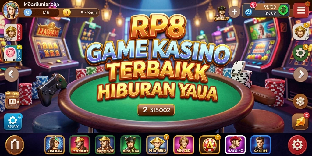 Tampilan gameplay Kasino yang mengasyikkan dan menarik.