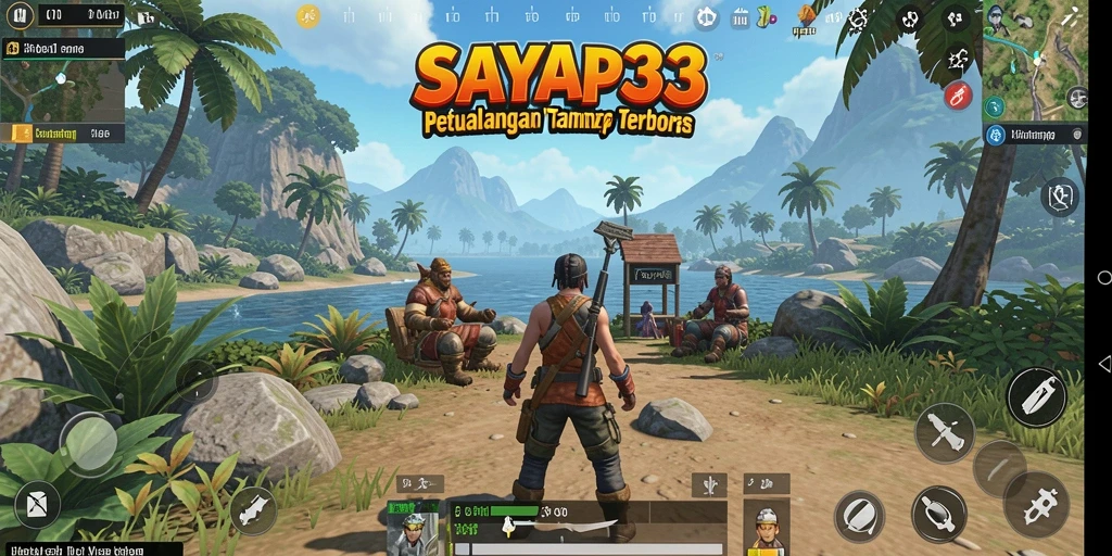 Tampilan seru dari gameplay Open World di SAYAP33.