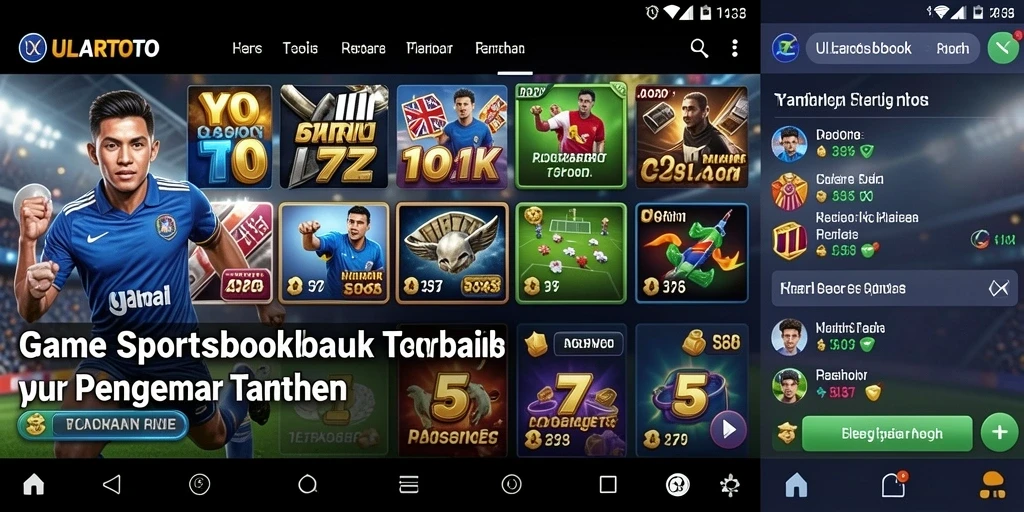 Screenshot ULARTOTO menampilkan gameplay taruhan olahraga yang menarik.